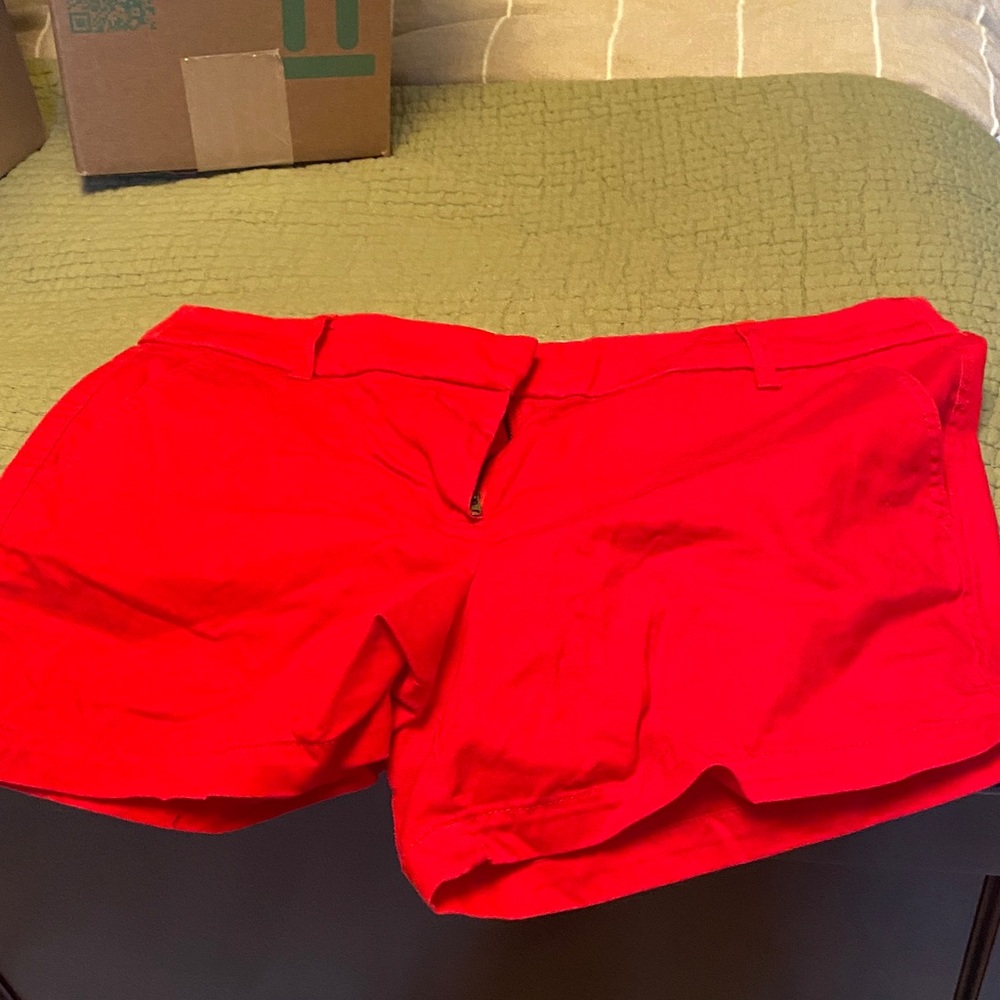 Jcrew Women’s Red Casual Stretch Shorts